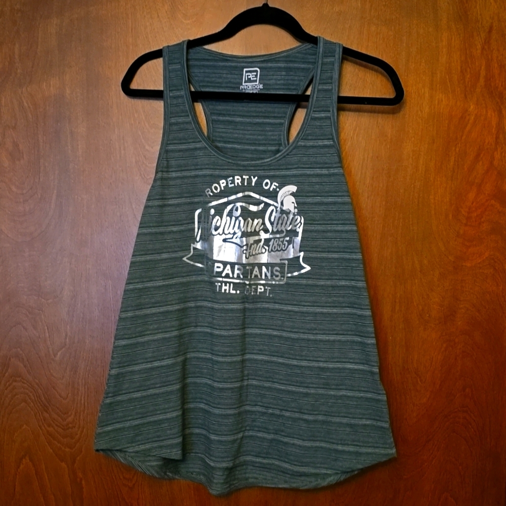 Michigan State womens tank size XL